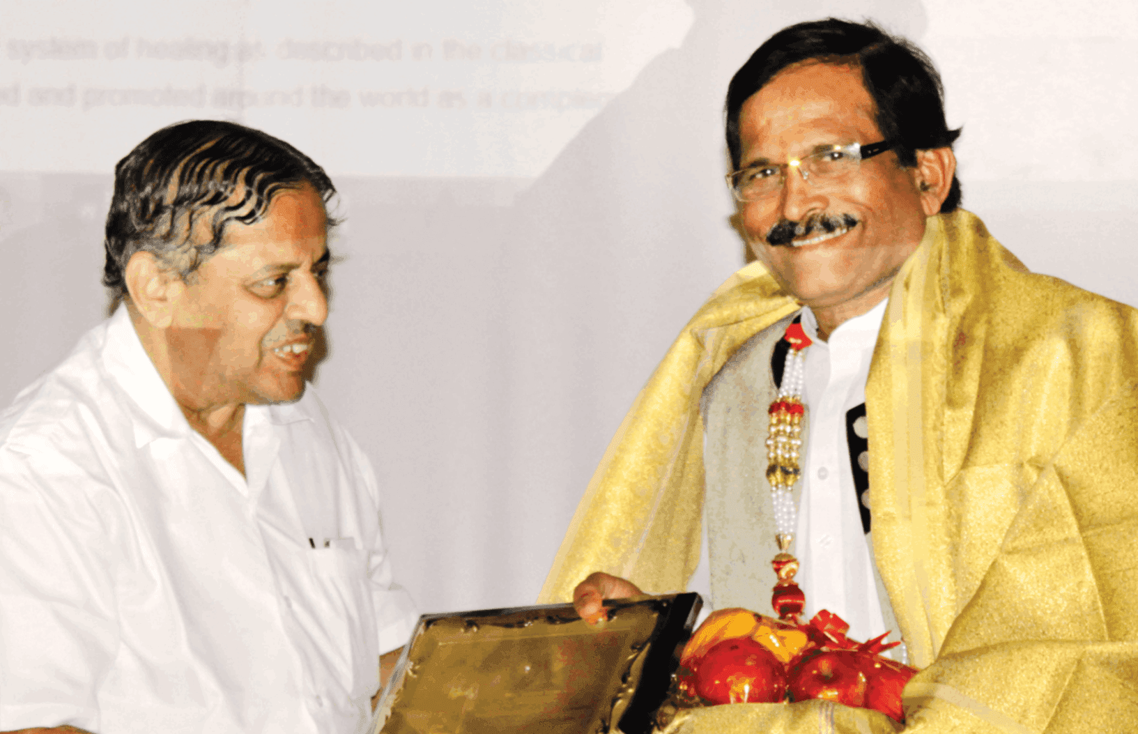 2014 – Union AYUSH Minister, Shri Shripad Yesso Naik